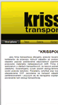 Mobile Screenshot of krisspol-transport.pl